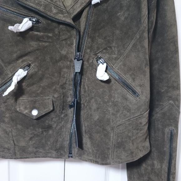 Silent New York Suede Leather Jacket - Picture 3 of 11
